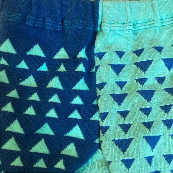 Doodle Pants Wacky Fun Triangle Armadillo Print Leggings Size Small 6-12 Months - Picture 4 of 6